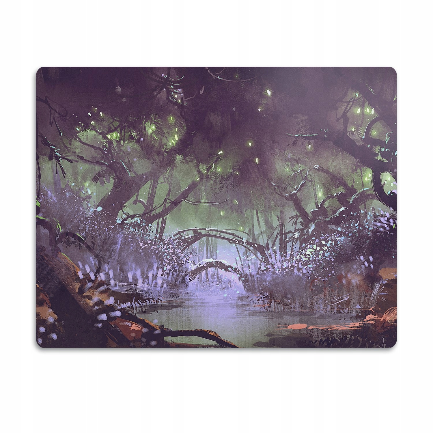 Levně Pro psa podložka pod misku Tajemný les 60x40 cm