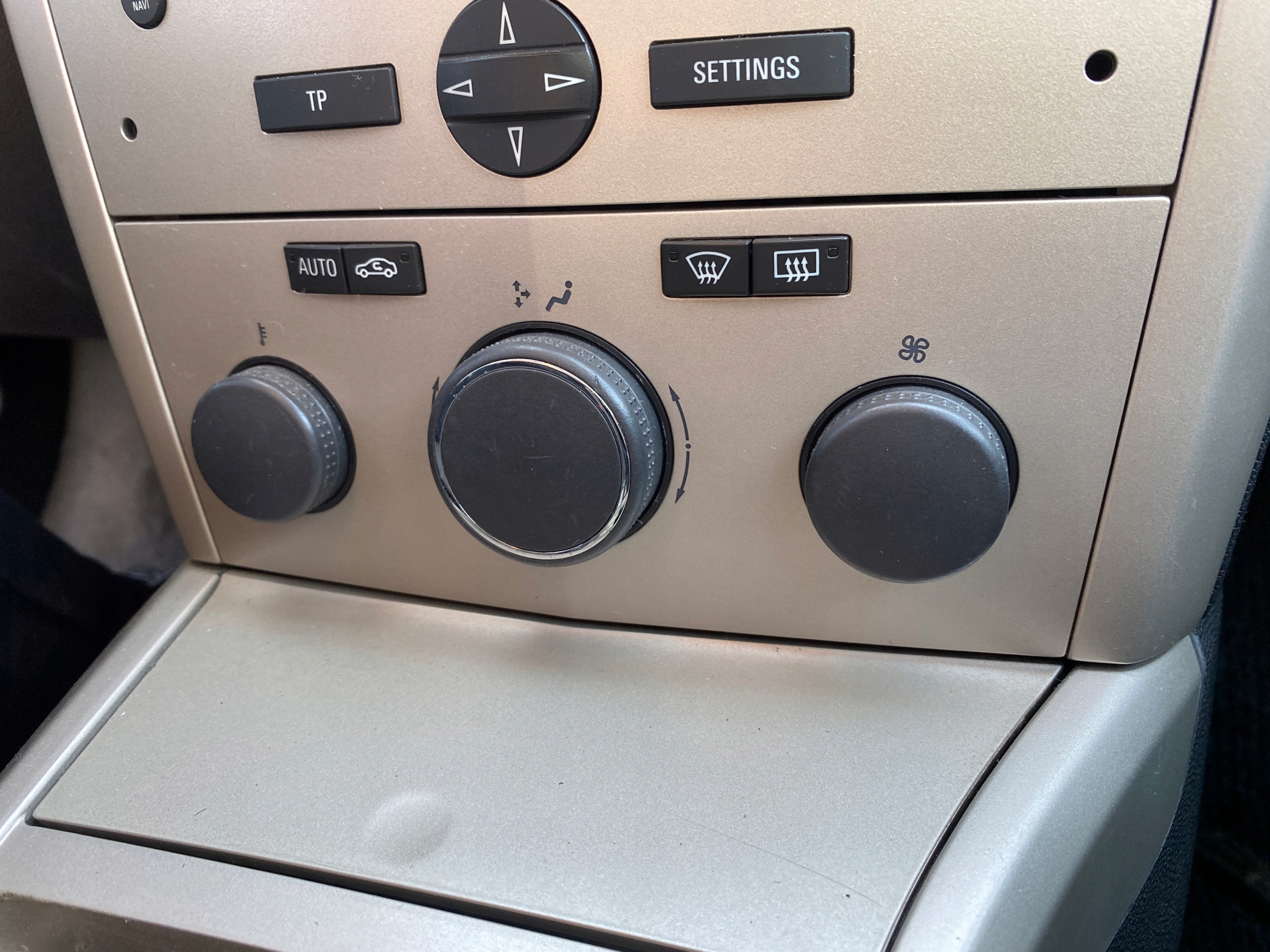 Opel Astra H FL 07-14 switch switch of control PANEL air conditioning devices