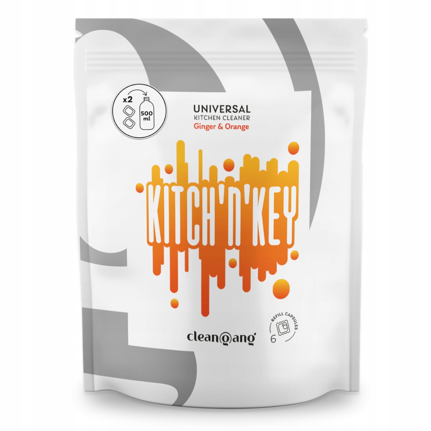 

Płyn do mycia czyszczenia kuchni Kapsułki 6 szt.