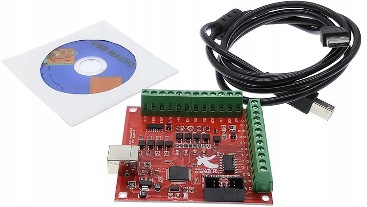 Sterownik płyta główna Cnc Usb do Mach3 4 osie 100kHz