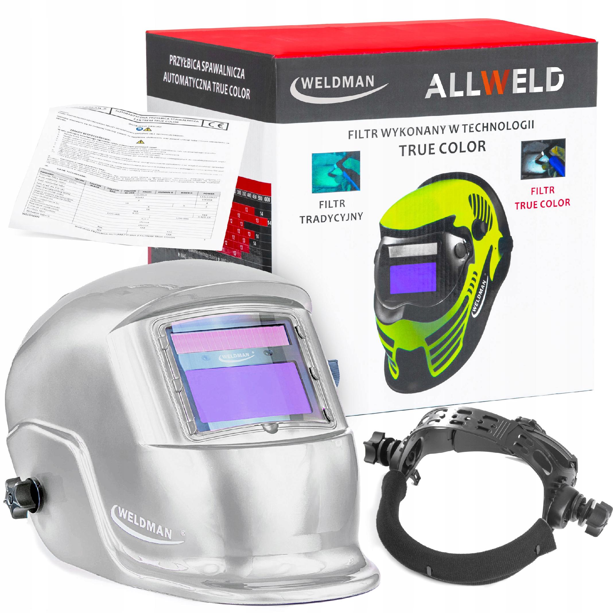 

Przyłbica Spawalnicza Maska Samościemniająca 9-13