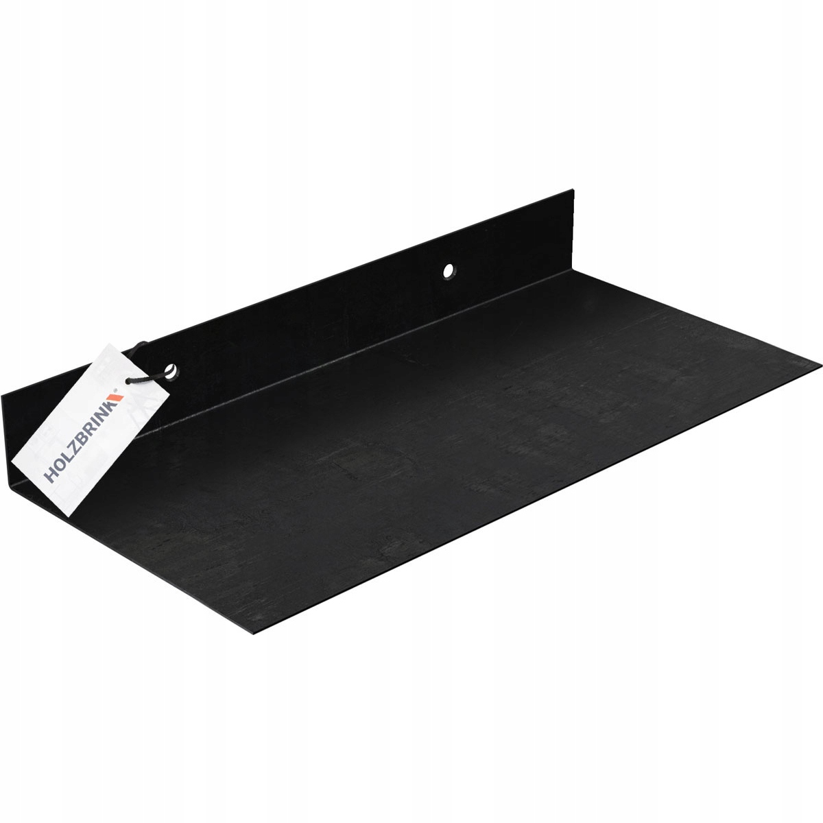

Metalowa półka wisząca na książki 400x195mm Czarna