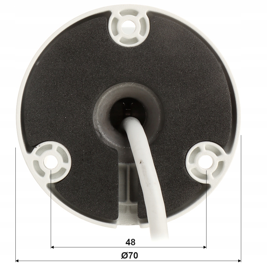 KAMERA IP DAHUA DO MONITORINGU IPC-HFW2249S-S-IL-0280B WizSense 2Mpx Rozdzielczość 2 Mpx