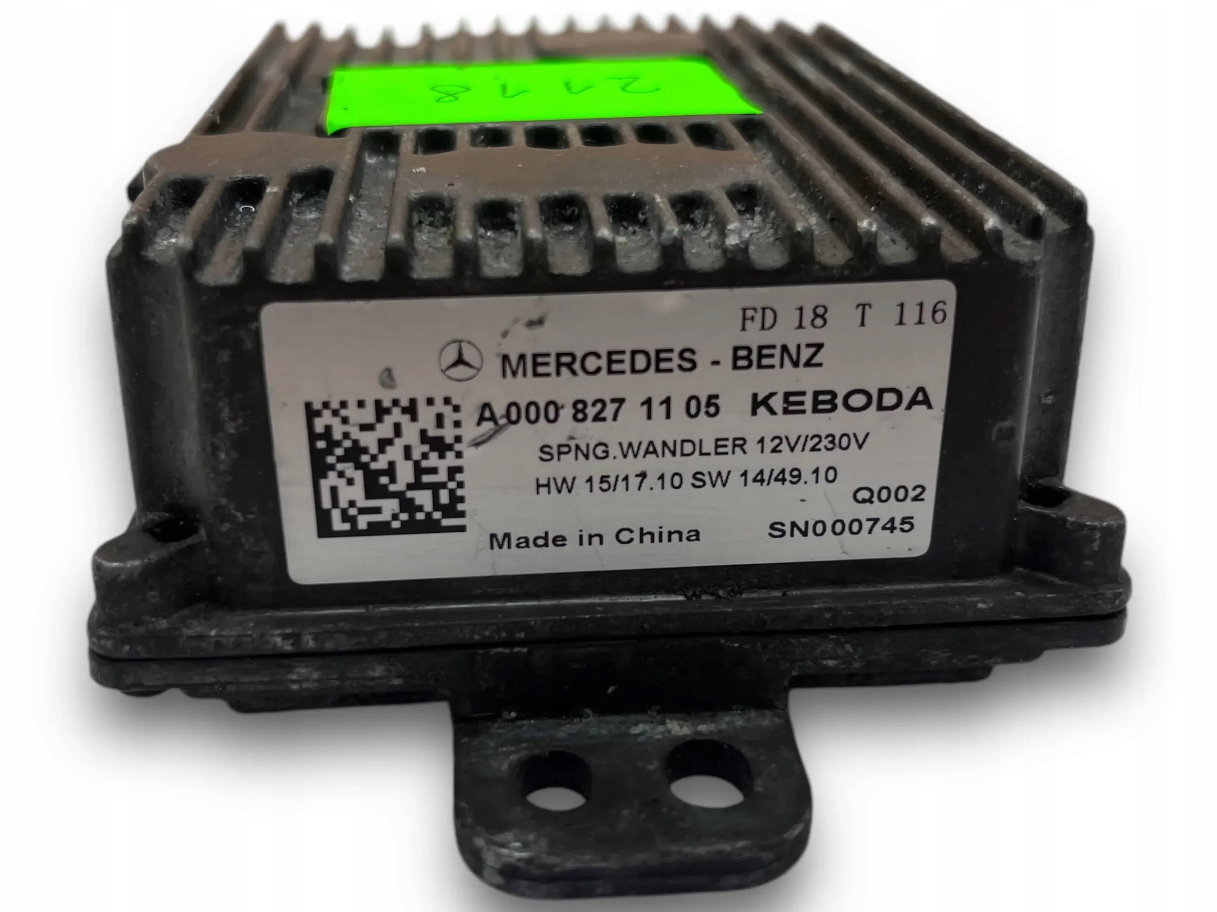 MERCEDES KONWERTER de tension 0008271105 @M