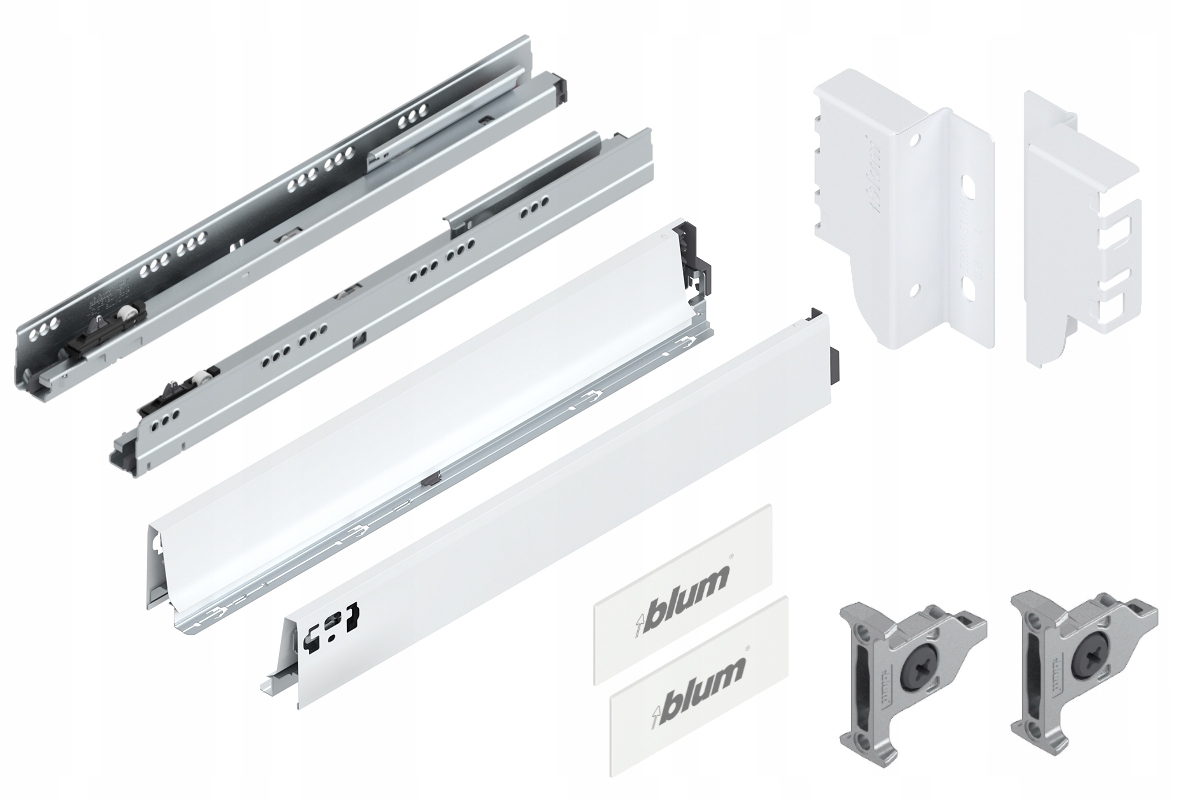 Blum Šuplík Tandembox 600 Nízká M Bílá 30 kg
