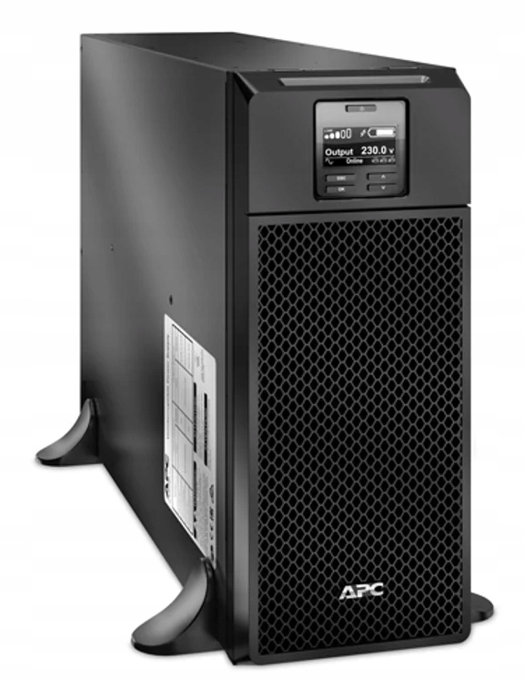 APC Smart-UPS On-Line Podwójnej konwersji (online) 6 kVA 6000 W 10 x gniazd Kod producenta SRT6KXLI