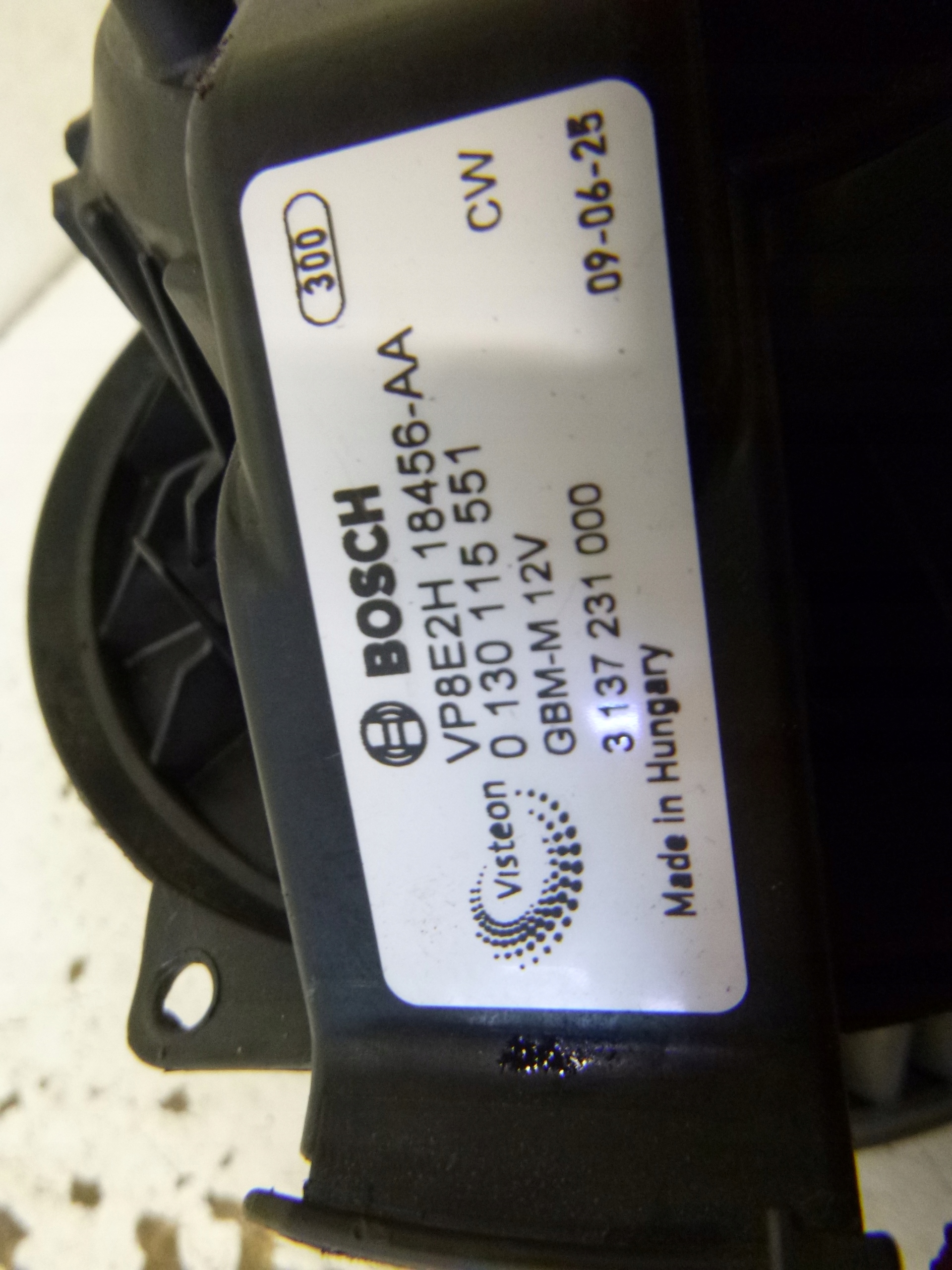 heating motor Ford Fiesta MK7 1.25 2009-2017 VP8E2H 18456-AA