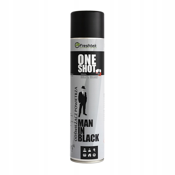 

One Shot Odświeżacz Powietrza Man In Black 600ML
