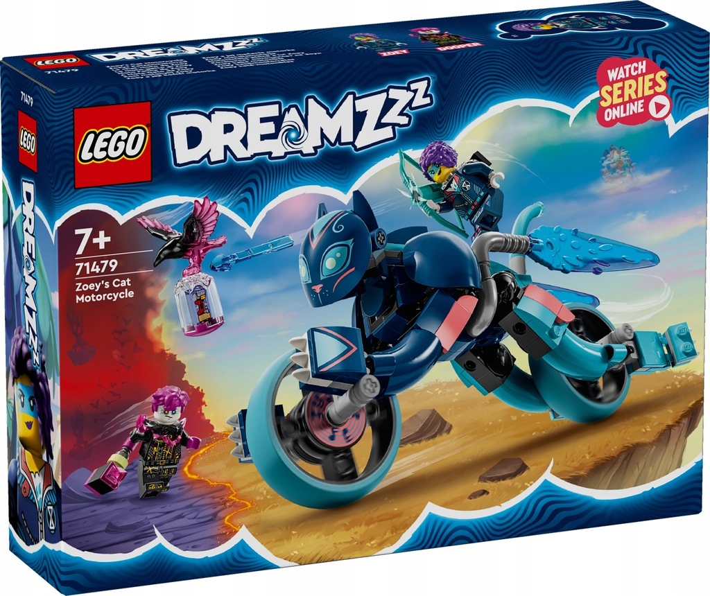 LEGO DREAMZzz 71479 KOCI MOTOCYKL ZOEY