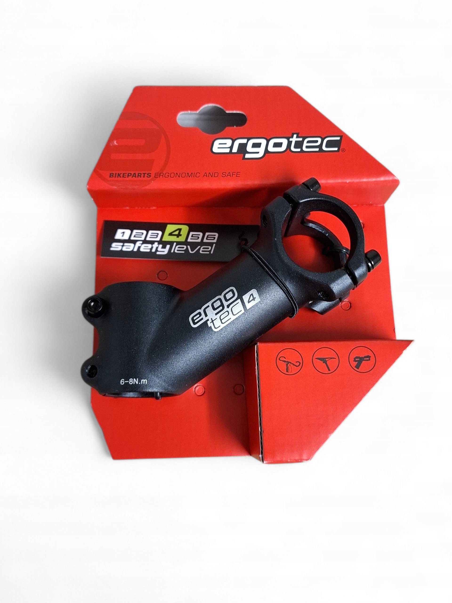 Mostek Rowerowy Ergotec High Crab 2 Ahead 90mm 1 1/8" 31.8mm 35st.