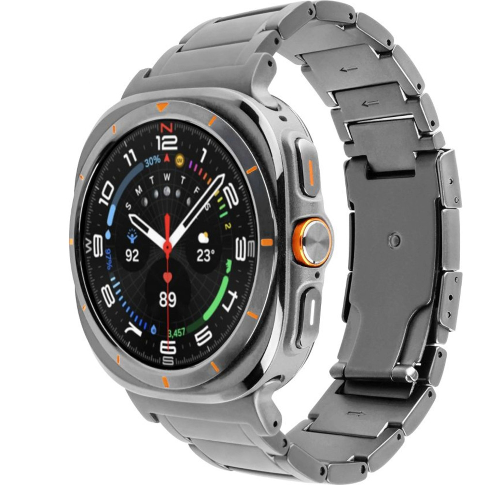 Pásik na inteligentné hodinky Fixed pre Galaxy Watch Ultra, titánový náramok, silný
