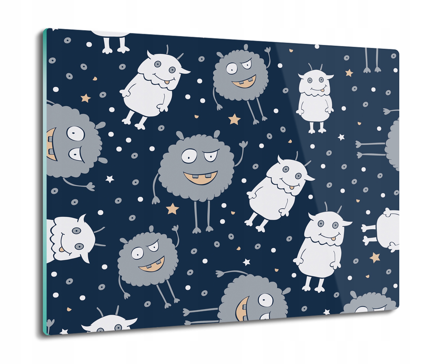 

Ornament kwiaty wzór 60x52 deska na blat kuchenny