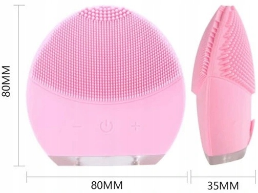 Elektroniczna Szczoteczka Soniczna Do Twarzy Róż Marka inna marka