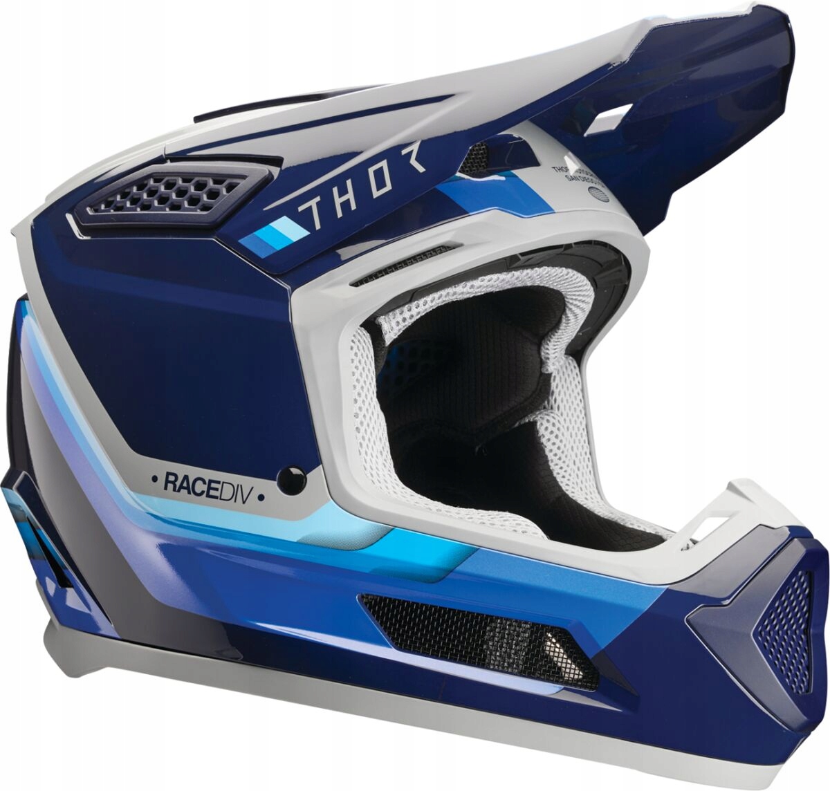 Crossová Prilba Quada Atv Thor Fleet Defy Blue/gray M 0110-9437
