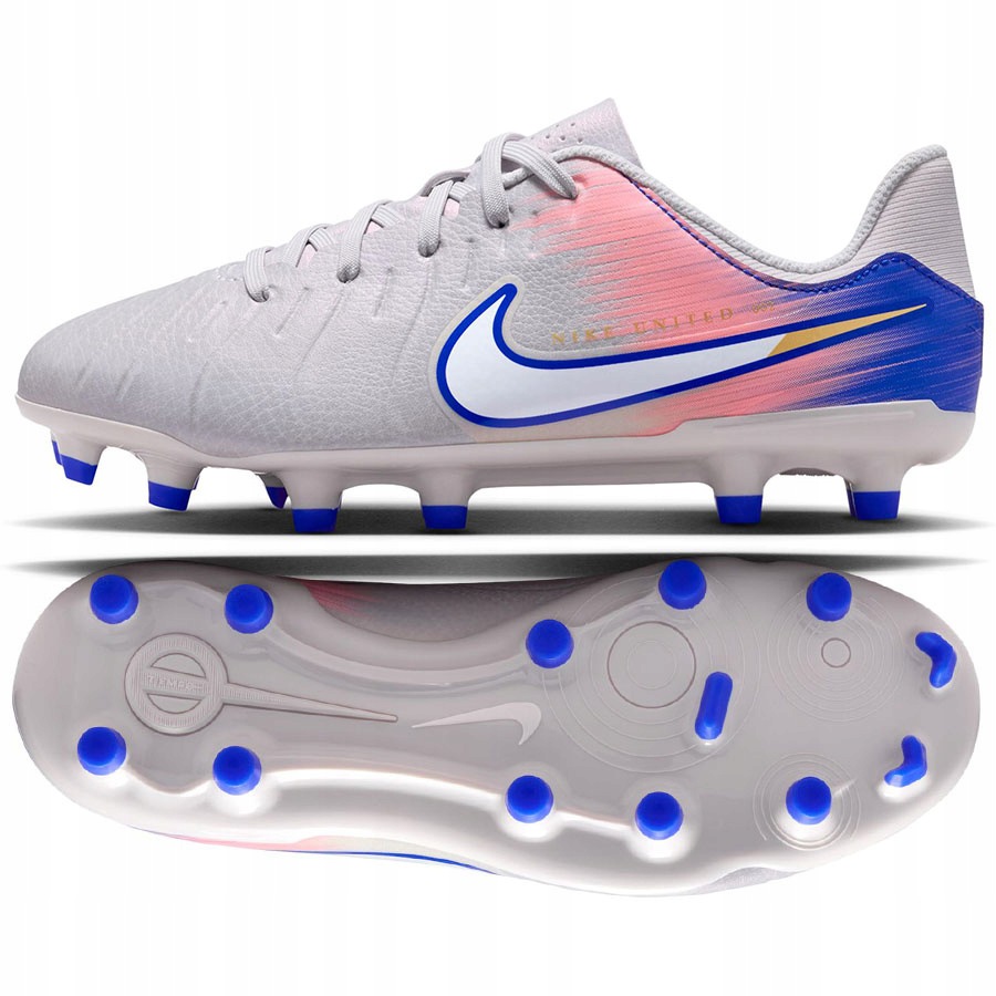 Boty Nike Tiempo Legend 10 Academy Jr Fg/mg IB2459-001 šedé 37 1/2