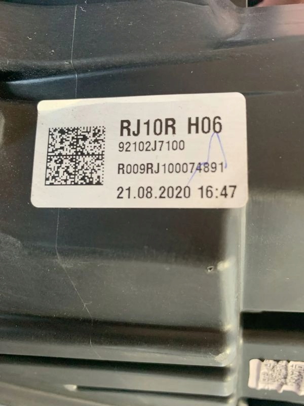 Kia Ceed 3 III 18-21r Reflektor right light right J7921-21060 12.24