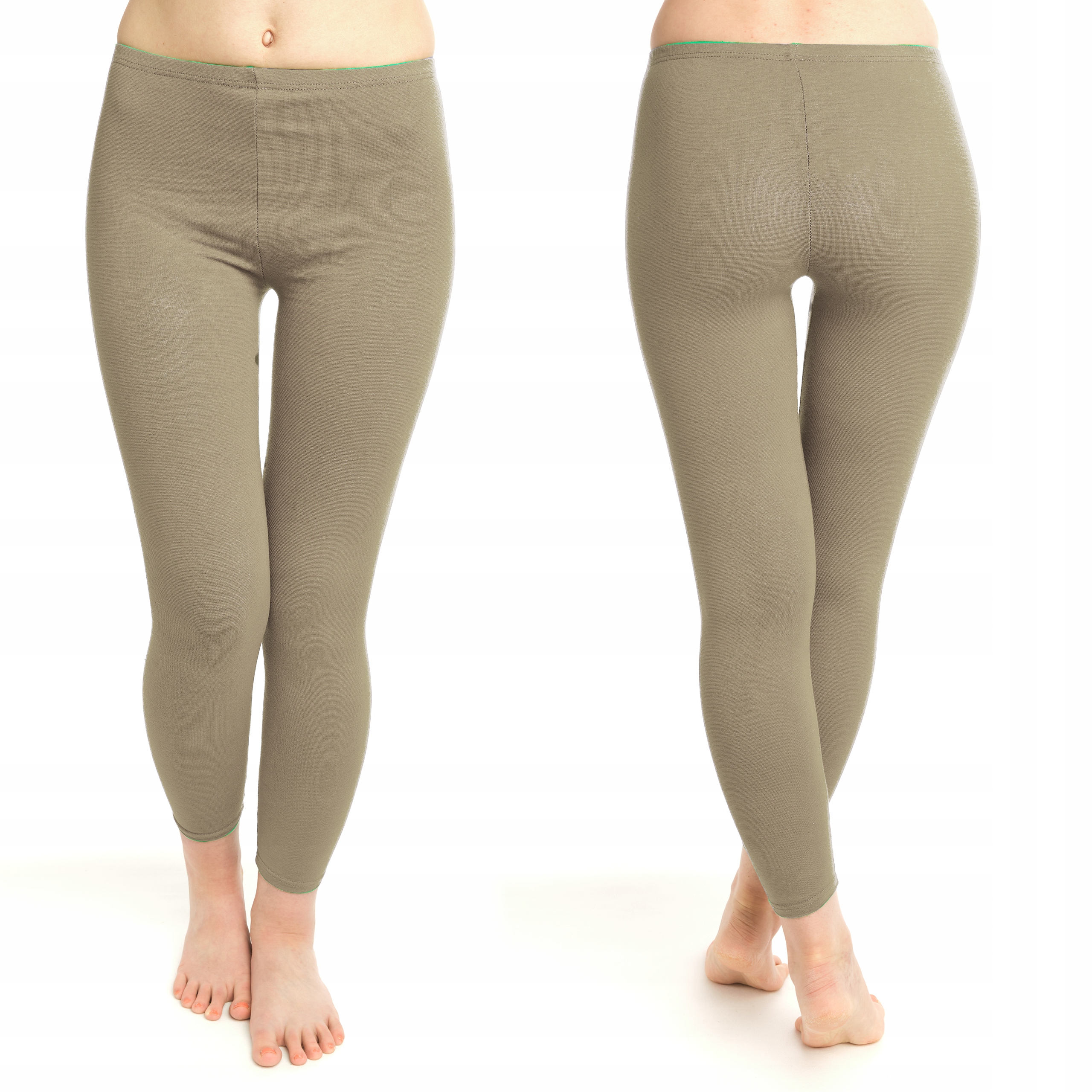

Legginsy Getry Leginsy Polskie S 36 Bawełna Beż