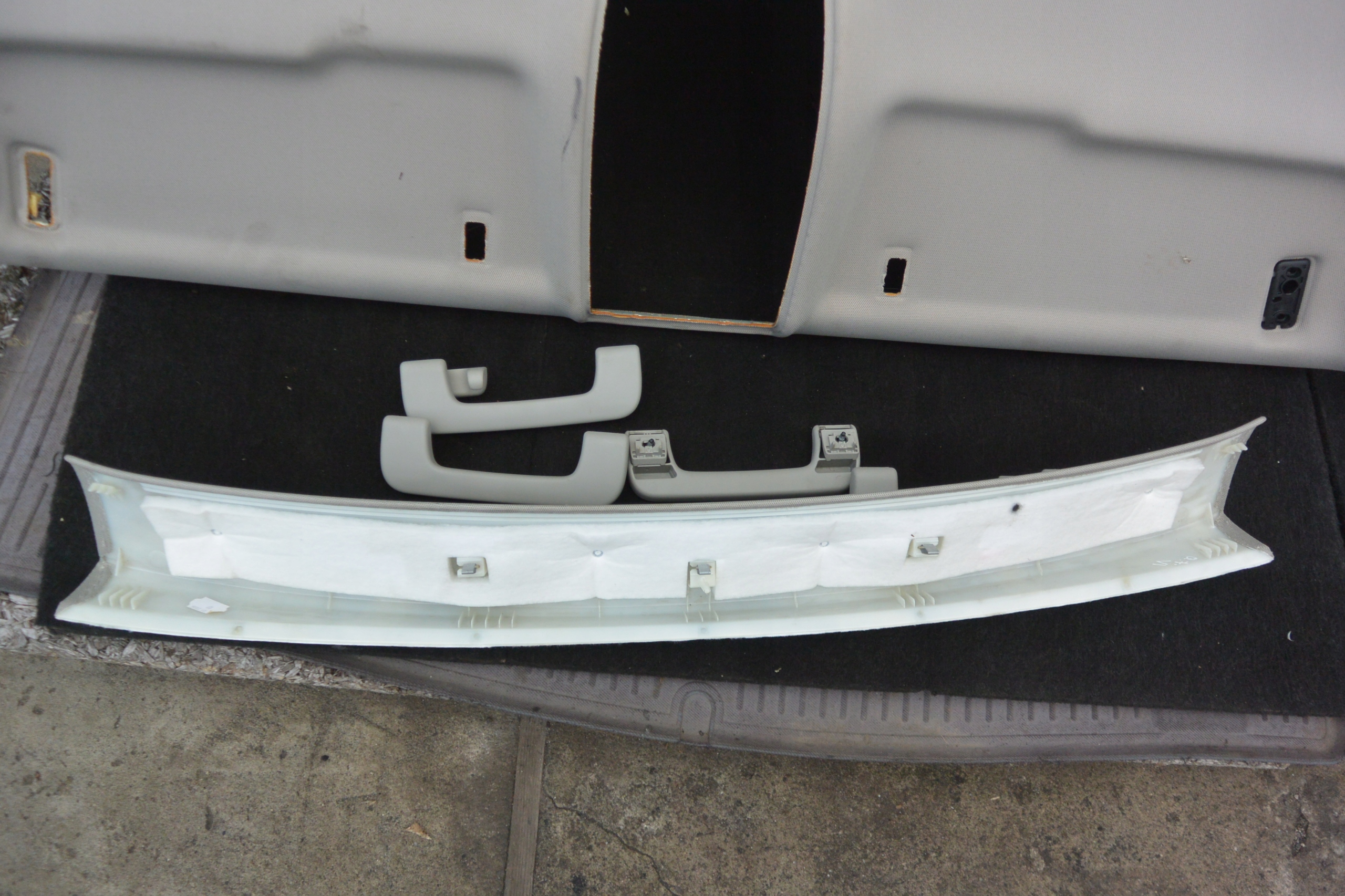 DACHHIMMEL DACHVERKLEIDUNG BLENDE ABDECKUNG SLUPKA KPL AUDI Q7 4L