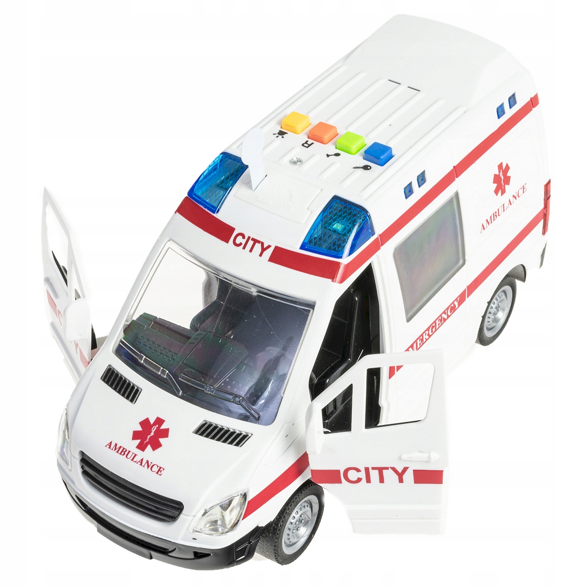 

Ambulans Van pojazd Światło Dźwięk