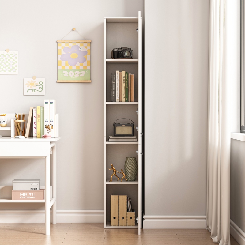 REGAŁ SZAFKA BIAŁA NOWOCZESNA STOJĄCA SŁUPEK WYSOKI LOFT 2-DRZWIOWY 174 CM Marka inna