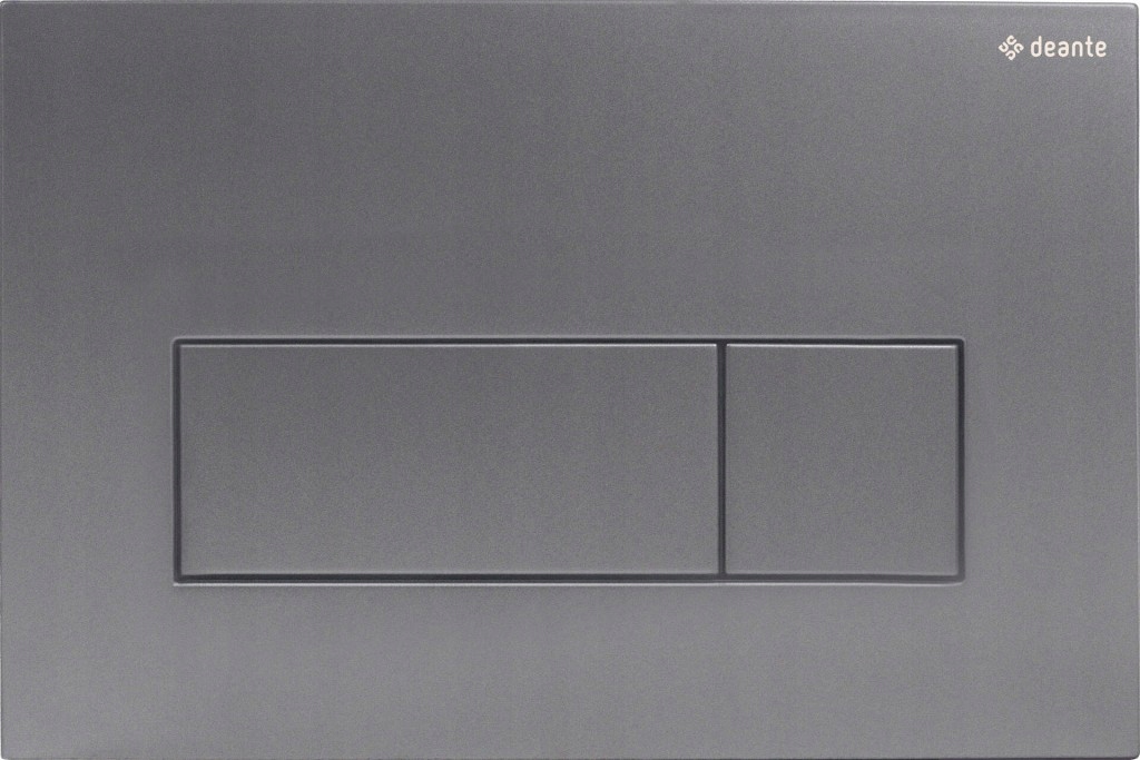 Ovládacie tlačidlo pre podomietkové systémy, titán, tenké (CST_D51P) /sm/