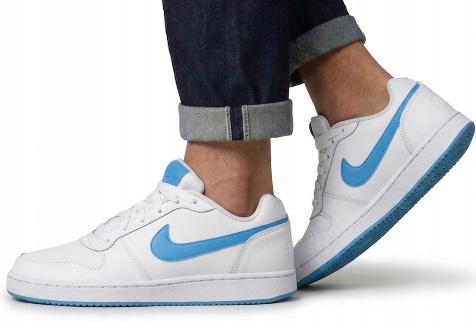Nike Ebernon Low force boty pánské sportovní pohodlné bílé tenisky