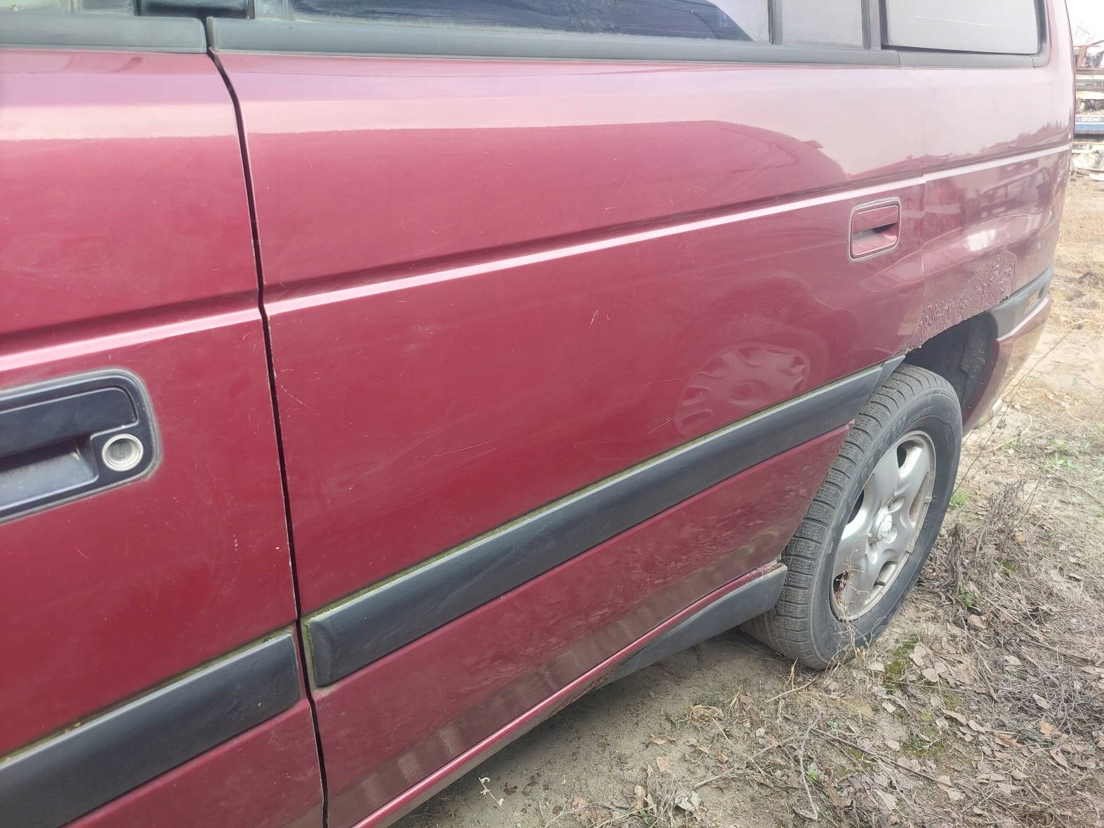 door complete left rear part MAZDA MPV and FL