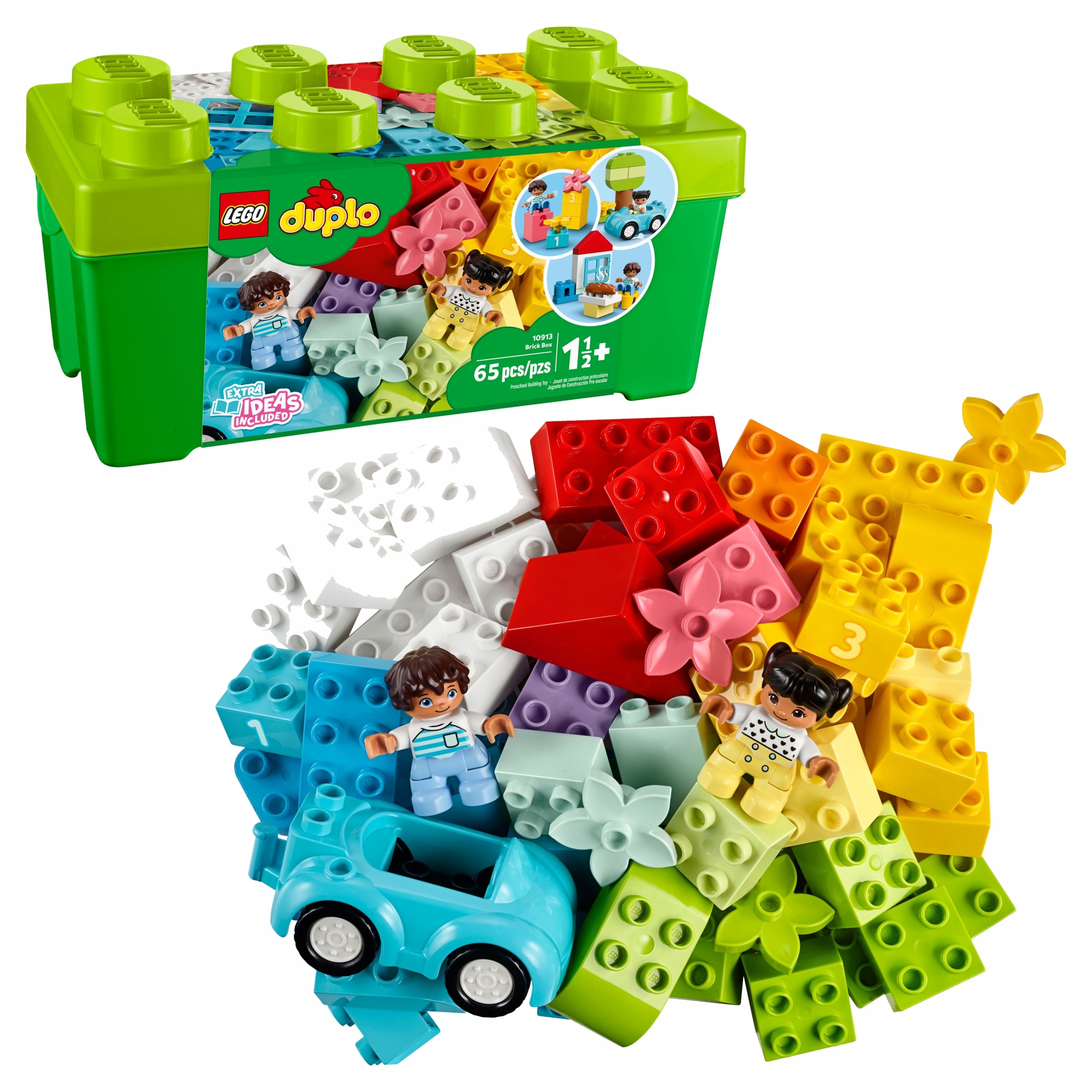 2X LEGO Duplo Pudełko z klockami 10913