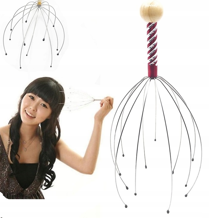 

Ajurwedyjski Masażer Do Masażu Skóry Głowy Relaks