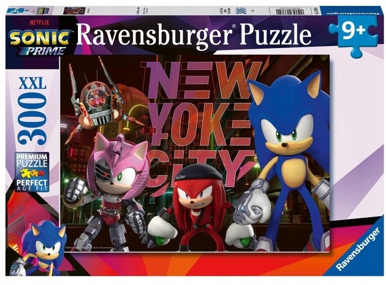 

Puzzle dla dzieci 2D 300: Sonic Prime (13384)