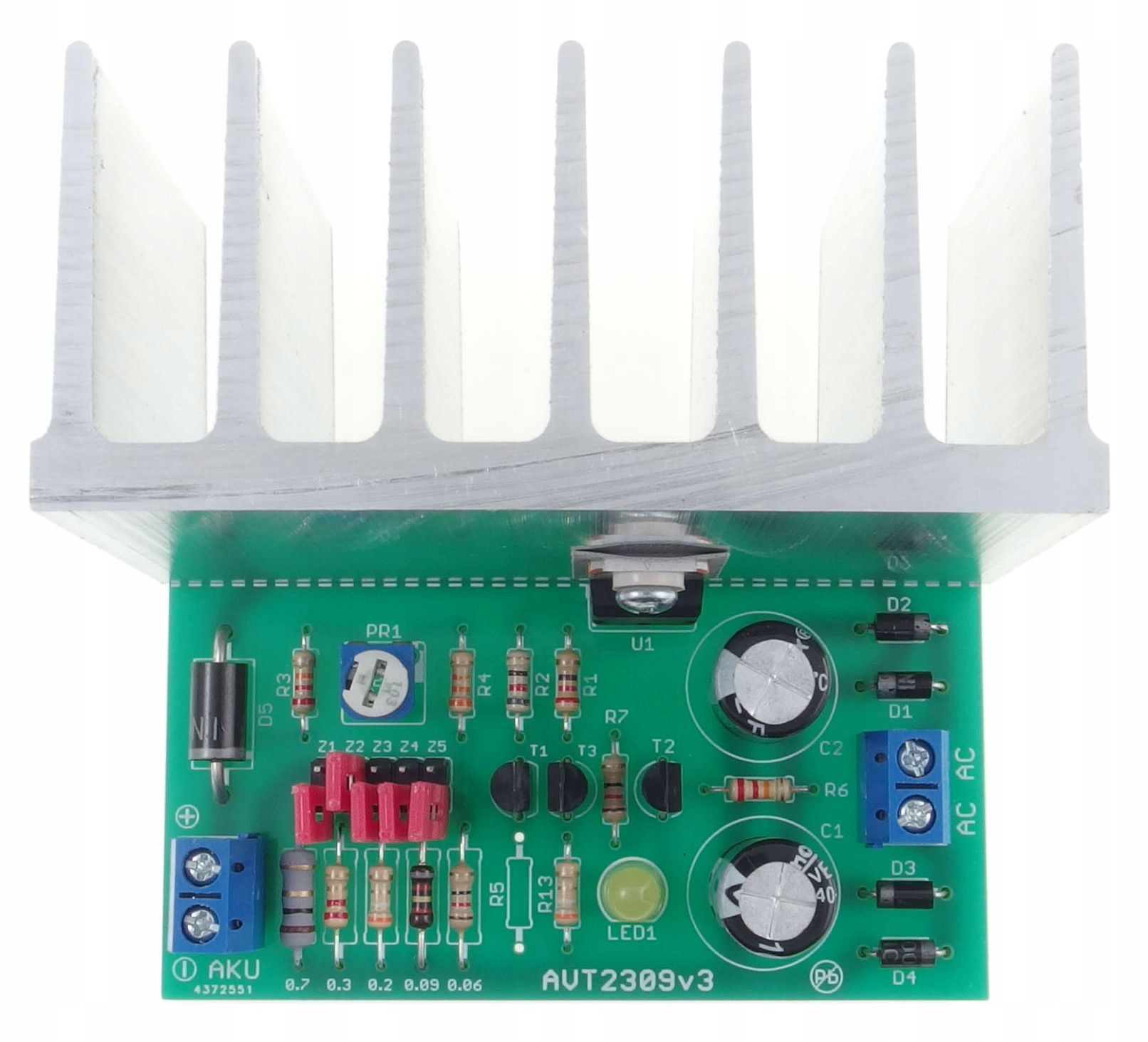 Ładowarka akumulatorów żelowych, AVT2309 C Kod producenta AVT2309 C