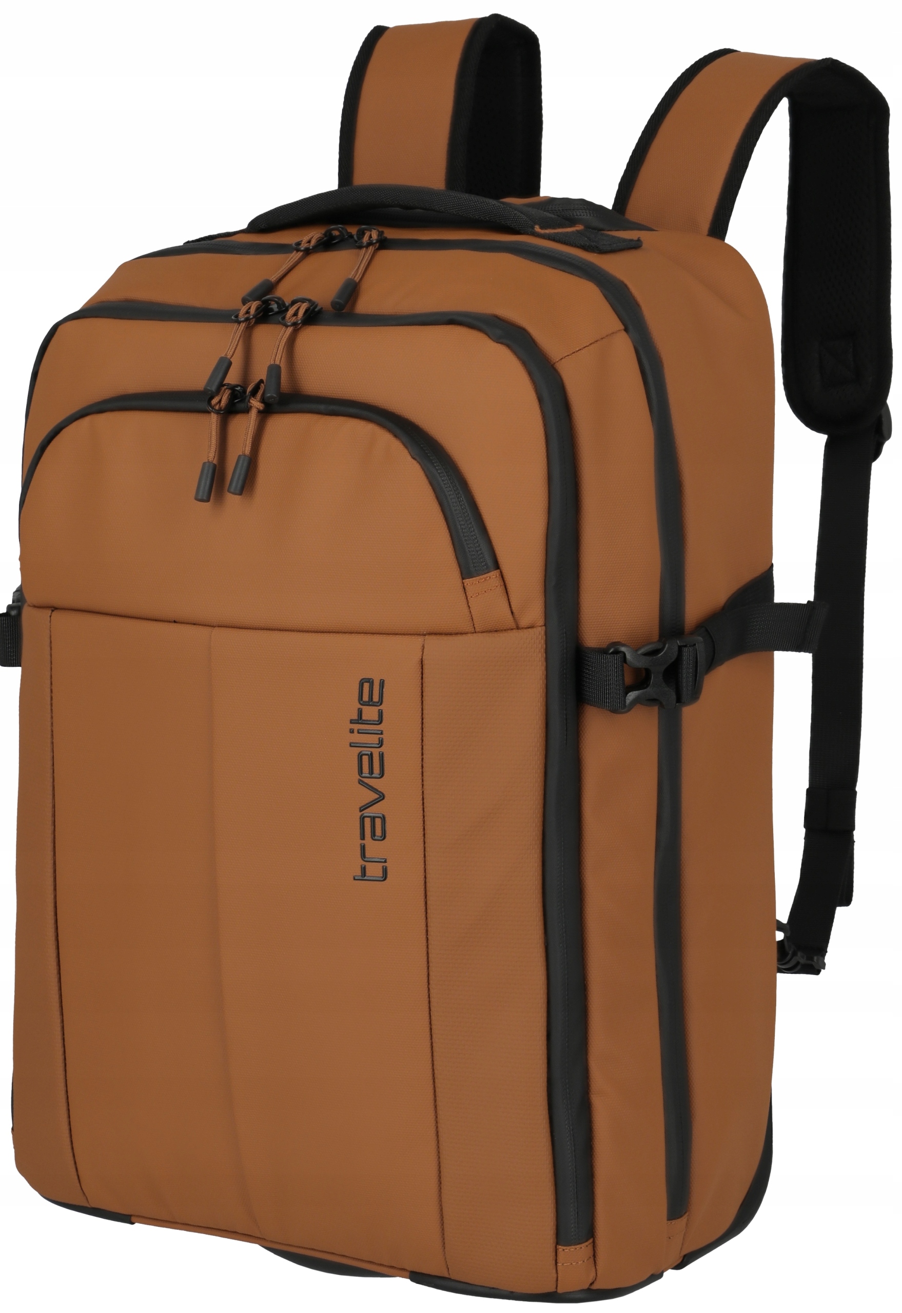 PL227 Kabinový kufr 50x35x20 kolečka batoh 2v1 Travelite příruční zavazadlo