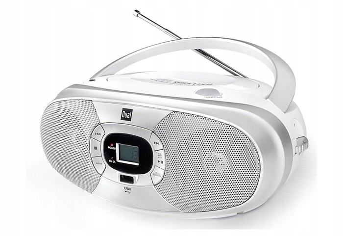 Radioodtwarzacz Dual P 390 CD Mp3 Usb Aux Boombox Radio Przenośne