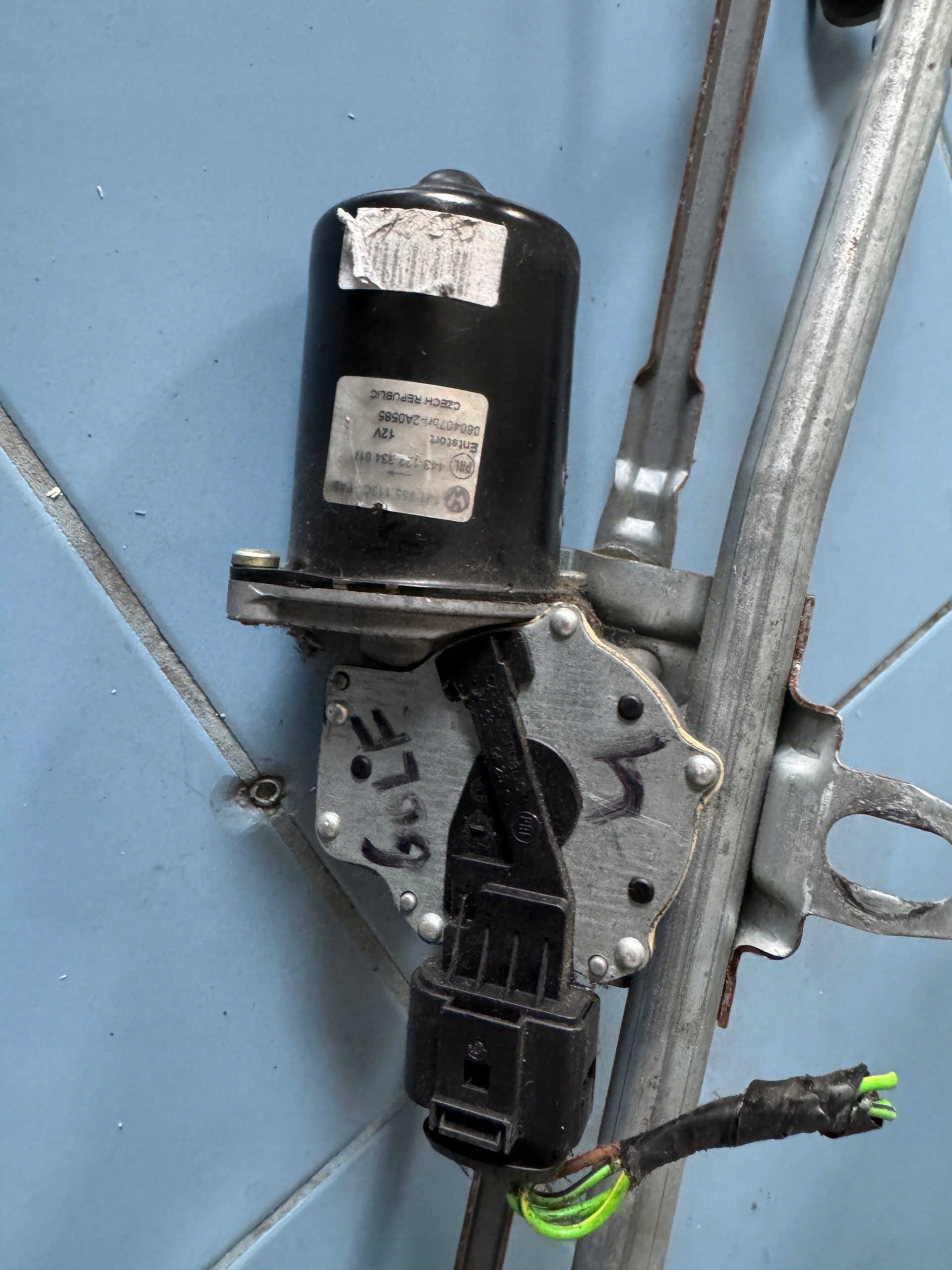 wiper mechanism front VW GOLF IV 1.9 TDI 1J1955023E