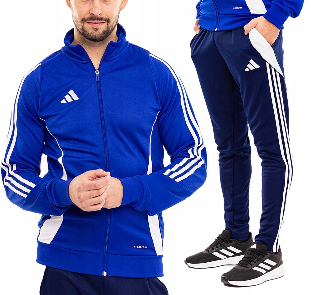 adidas Teplákovka Pánský sportovní tréninkový komplet Mikina Kalhoty Tiro 24 vel. L