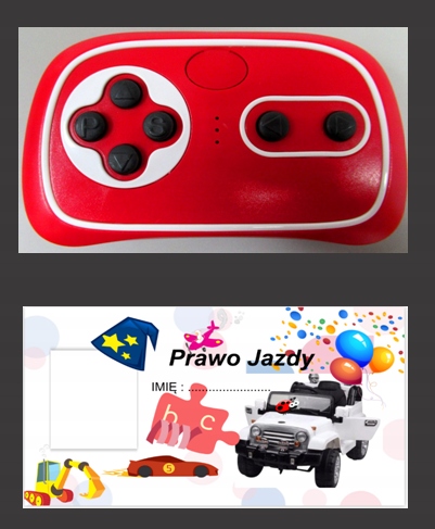 BMW i4 Auto na akumulator EVA SKÓRA Pilot Szerokość pojazdu 67 cm