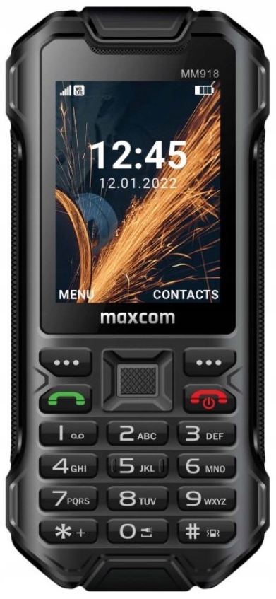 Telefon komórkowy Maxcom MM918L 2,4" DualSim Aparat 2Mpx Latarka 2500mAh