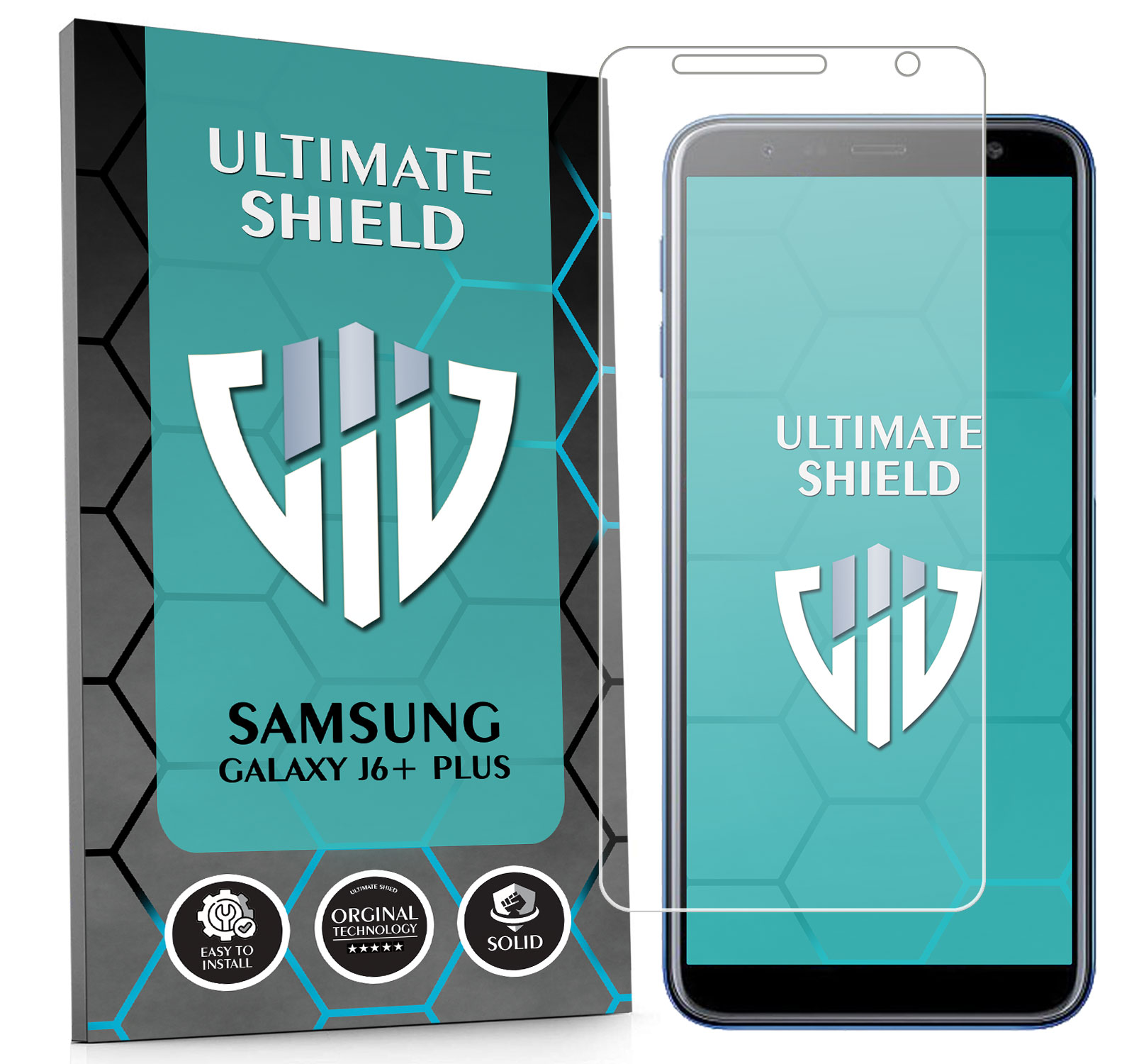 Sklo 3x Displej 7x Fotoaparát Rychlý Objektiv Pro Samsung J6+ Plus 2018