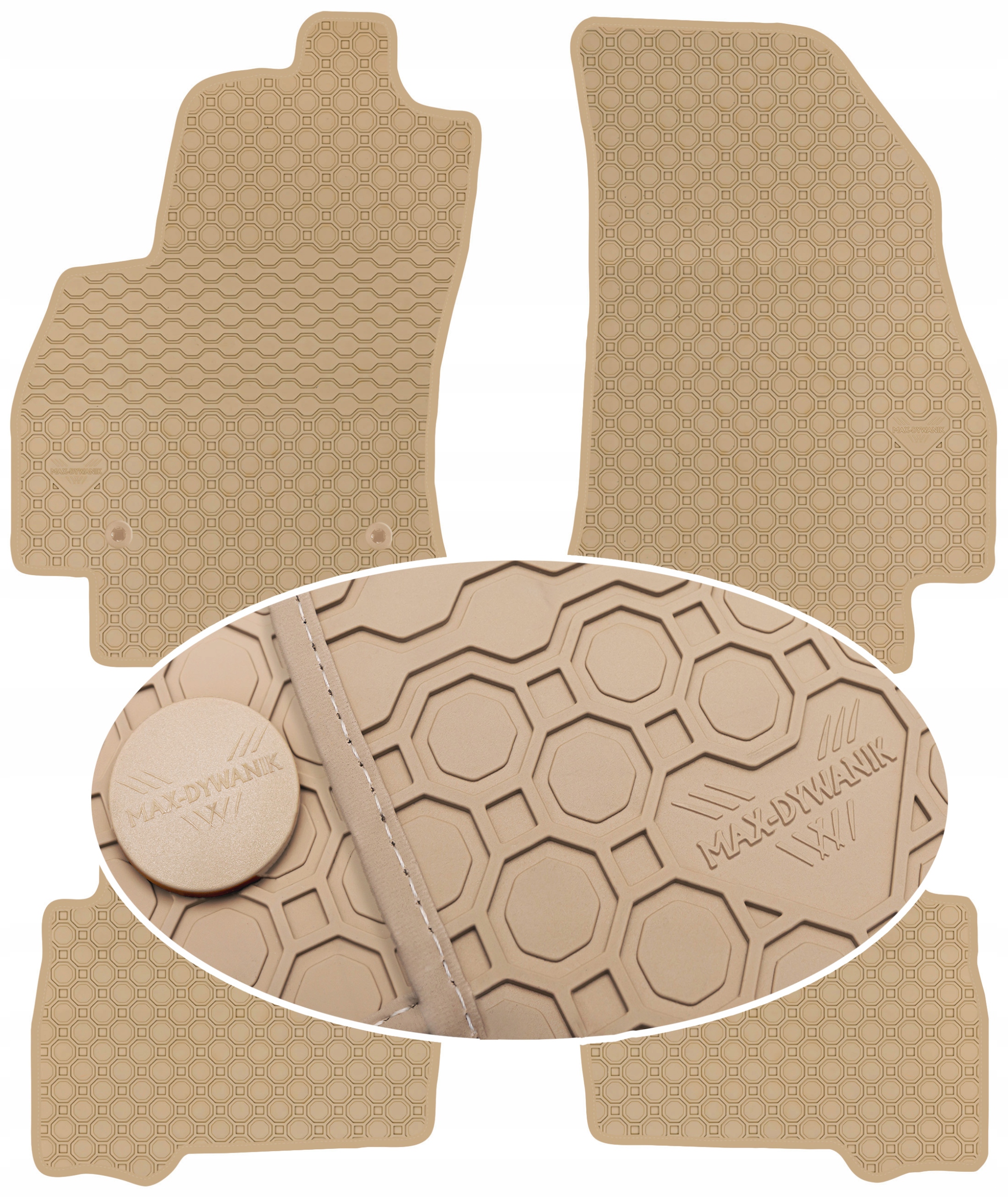 Citroen Nemo 2008-2017 Koberce Béžové