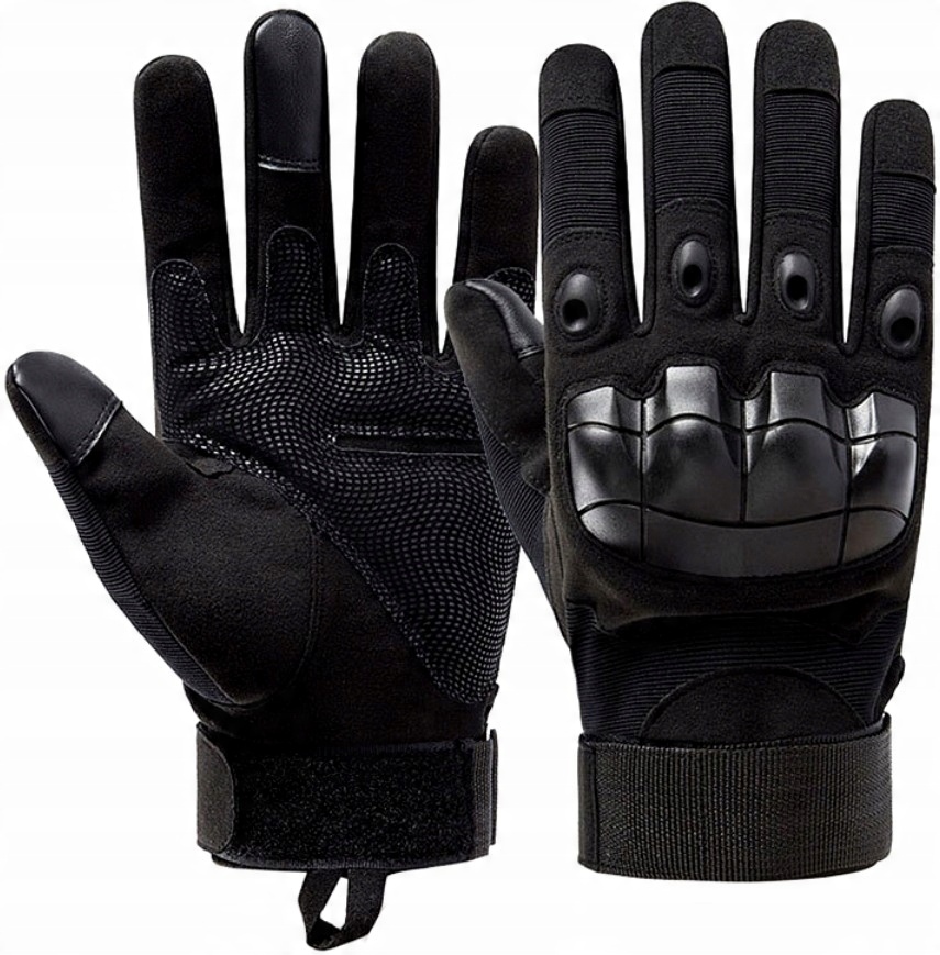 

Zimowe Dotykowe Rękawiczki Survival na rower Black