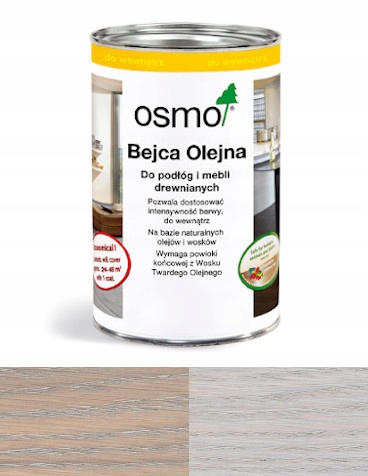 

Osmo 3518 Bejca Olejna podłóg,mebli 1Litr J.Szara