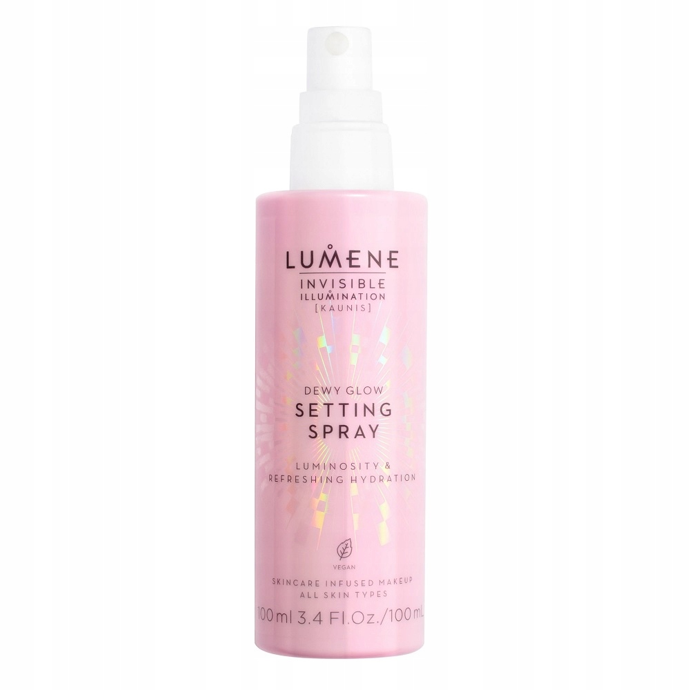 Lumene Invisible Illumination Dewy Glow Sprej pro fixaci make-upu, 100 ml