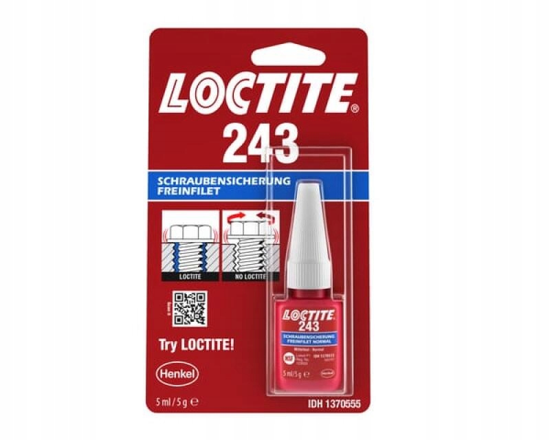 Środek zabezpieczający gwinty 243 Loctite 5 ml LC1370555