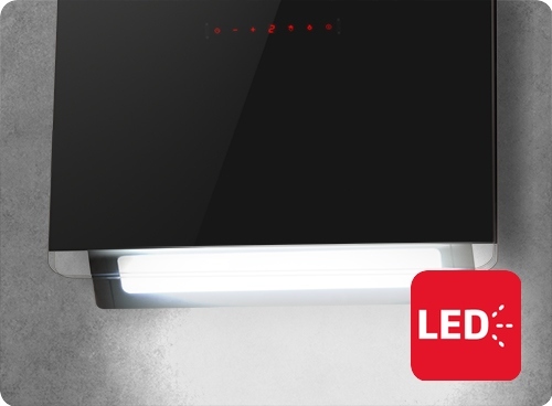 OKAP DO ZABUDOWY AMICA CZARNY OMC6241B LED Model OMC6241B