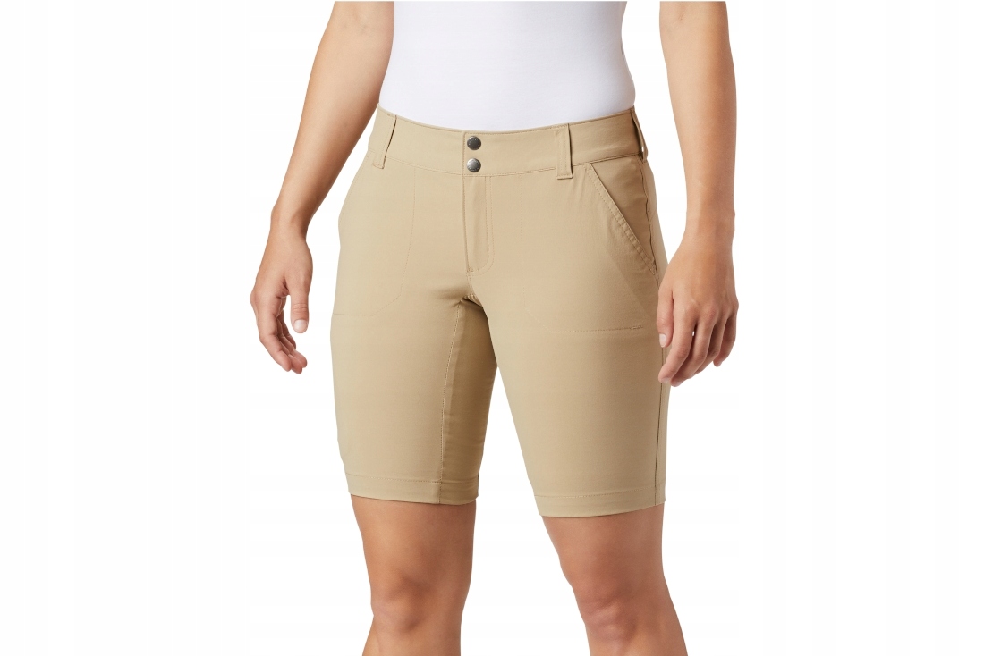 Dámské nylonové Kraťasy Columbia Saturdy Trail Long Short [38] béžové barvy