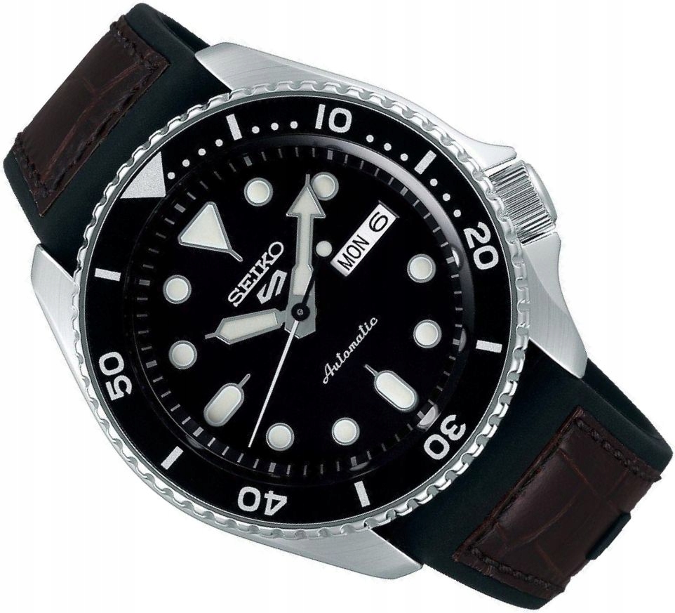 Originální Pánské Hodinky Seiko 5 SRPD55K2 Automatické Diver Den-datum 100M