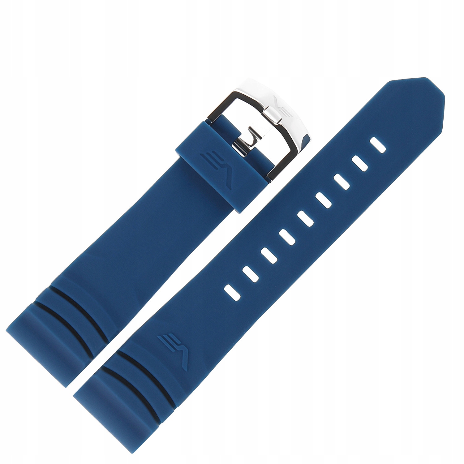 Pásek SSN-571 Silikon (A610) modrý s lesklou barvou