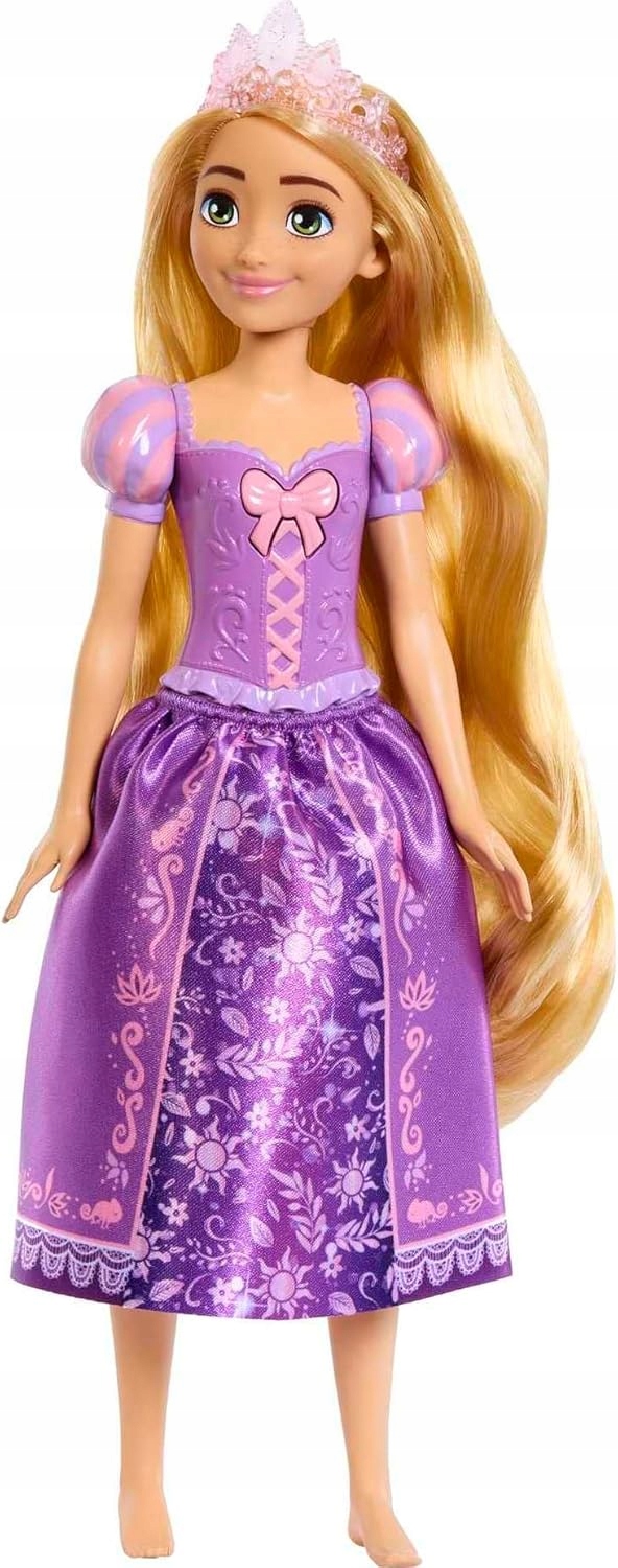 DISNEY LALKA ROSZPUNKA ŚPIEWAJĄCA PO ANGIELSKU ZAPLĄTANI HPD41 EAN (GTIN) 194735156337