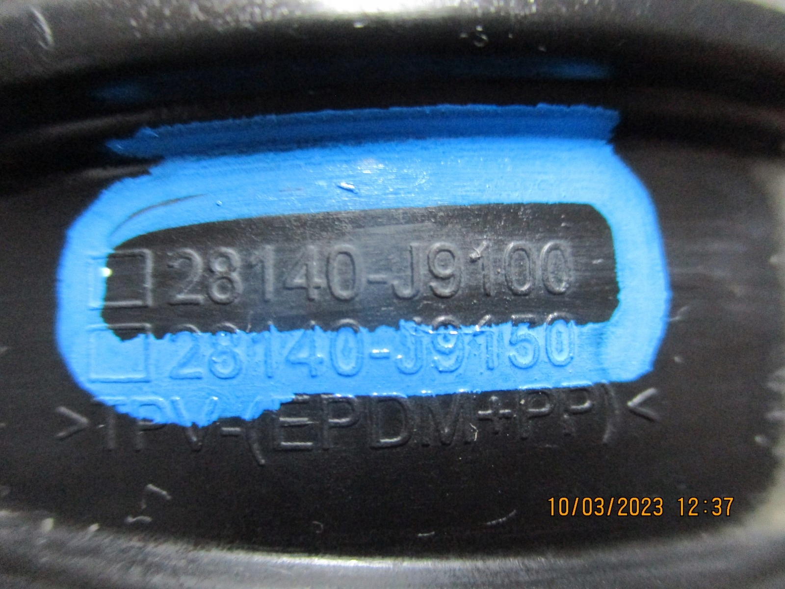 pipe hose intake HYUNDAI 27140-J9100