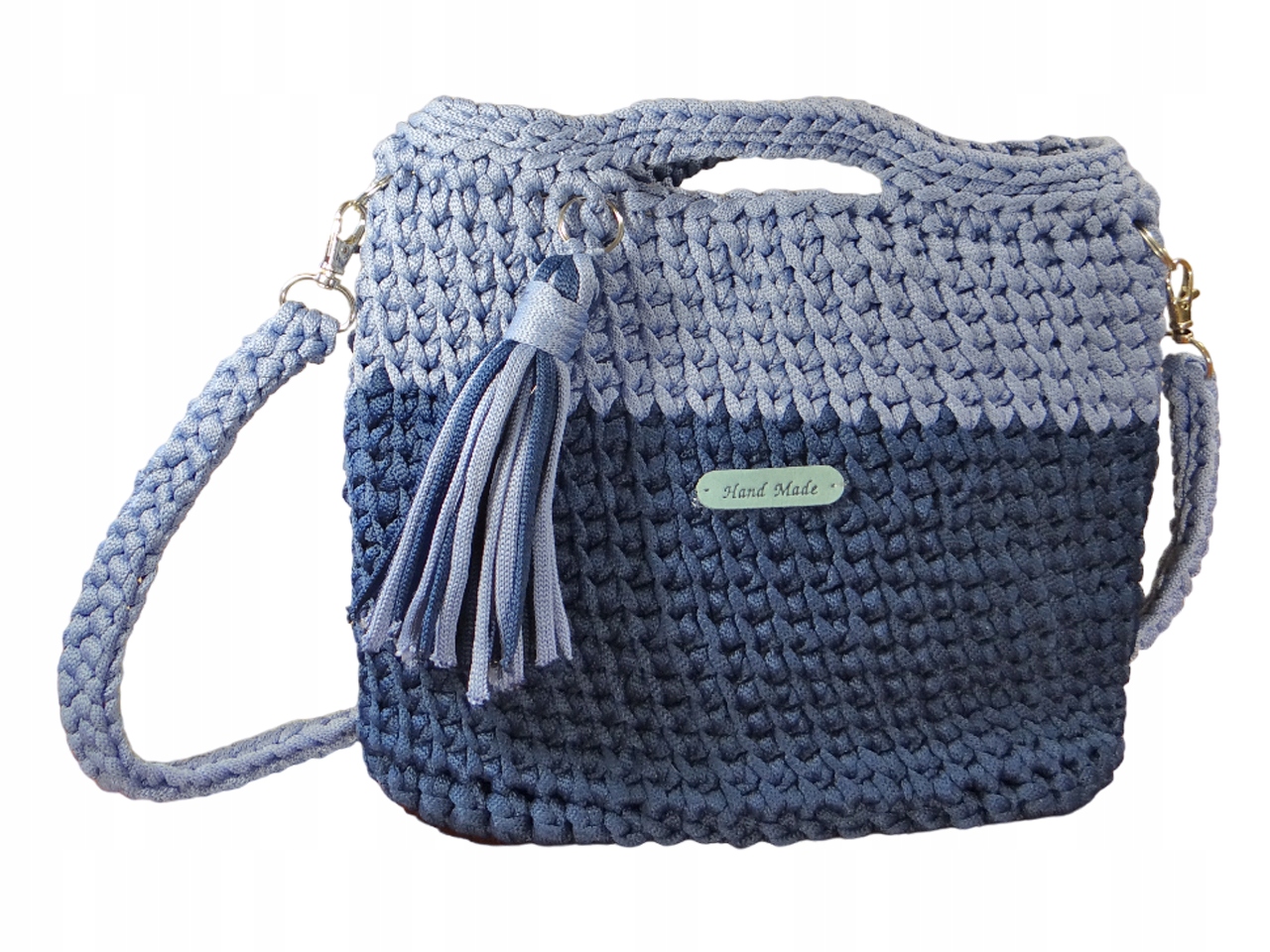 Kabelka ze šňůry ručně vyrobená na háčkování TS003 handmade